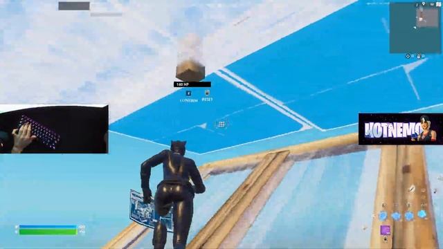 Razer Huntsman Mini ASMR Chill Freebuild ? Satisfying Keyboard Fortnite 240 FPS Smooth