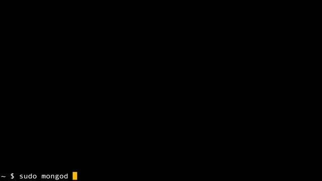 Starting Mongo DB from a Mac OS terminal cs5610 sp20 12203 смотреть онлайн