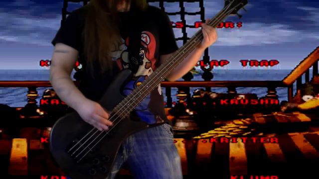 Donkey Kong Country - King K.Rool´s theme (Gang-Plank Galleon) on guitar смотреть онлайн