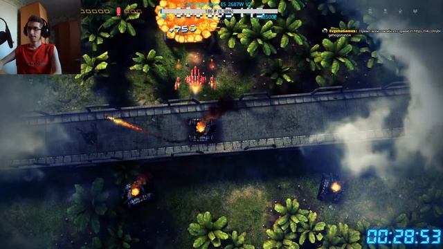 Прохождение Sky Force Anniversary Стрим 3 END смотреть онлайн