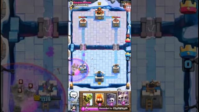 Clash Royale: ПОТКАЯ КАТКА + ТОП КОЛОДА С КЛАДБИЩЕМ смотреть онлайн