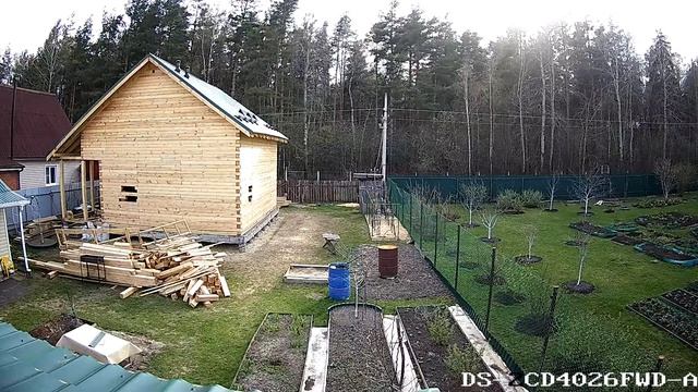 Hikvision Darkfighter DS-2CD4026FWD-A съемка на выдержке 1/250 день смотреть онлайн