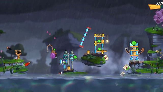 Angry Birds 2 • Daily Challenge • Ежедневное испытание • 3/3/4 • 15/06/22 смотреть онлайн