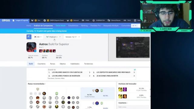 Analisis del parche 12.18 (buf, nerfs y ajustes) y Tier list (mejores de top, jg, mid, bot y supp) смотреть онлайн