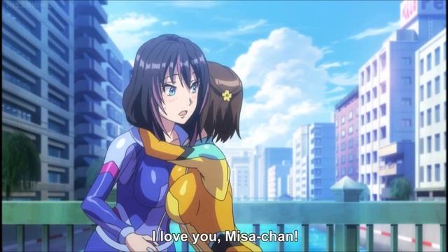 Kandagawa Jet Girls-Misa Confesses Her Love For Misa Publicly-Yuri Anime Moment смотреть онлайн