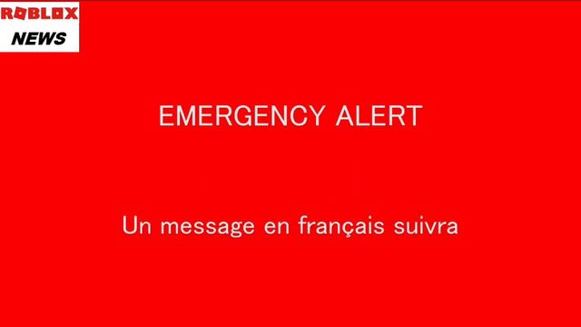 Roblox NEWS Emergency Alert System 2022 - Nuke And Black Hole смотреть онлайн