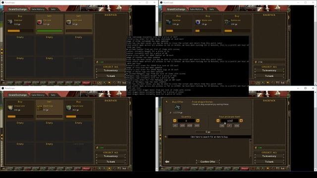 Creating a Runescape bot with python - Running the bot for 40 minutes смотреть онлайн