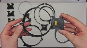 Быстросъемные хомуты для трубы 110мм и 160мм