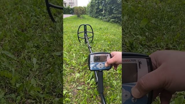 Тест глубины Minelab X-terra с IPA XL Multi на монету 5 копеек 1931 года смотреть онлайн
