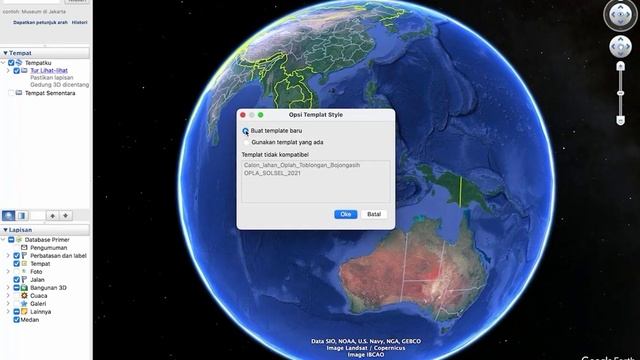 CARA MEMBUKA FILE POLYGON SHAPEFILE (SHP) DENGAN GOOGLE EARTH смотреть онлайн