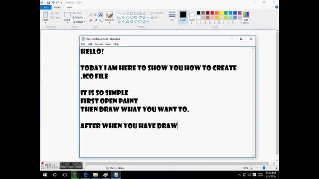 How to create a .Ico file (Icon File) смотреть онлайн