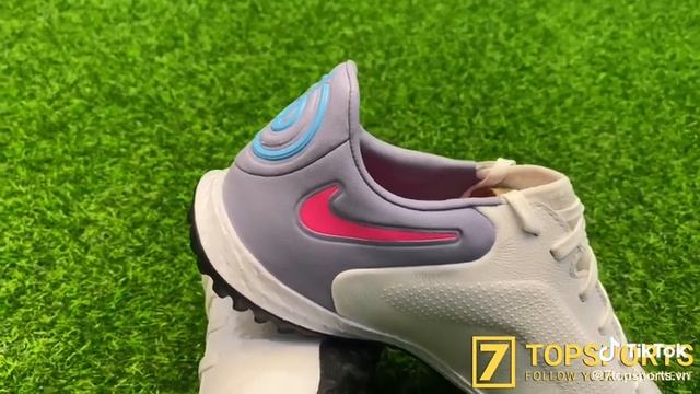 Nike Tiempo Legend React IX Pro TF - White/Black/Baltic Blue/Pink Blast DA1192 146 смотреть онлайн