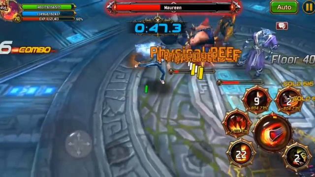 Kritika White Knights (SEA): Berserker vs Maureen (Tower of Tribulation fl. 40) смотреть онлайн