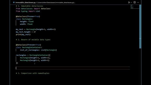 Master Dataclasses in Python Part 4 - Immutable Dataclasses смотреть онлайн