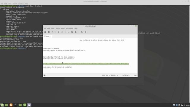 How To Fix No Wireless Network on Linux Mint 19.2 смотреть онлайн
