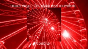 пошлая молли - все хотят меня поцеловать | speed up