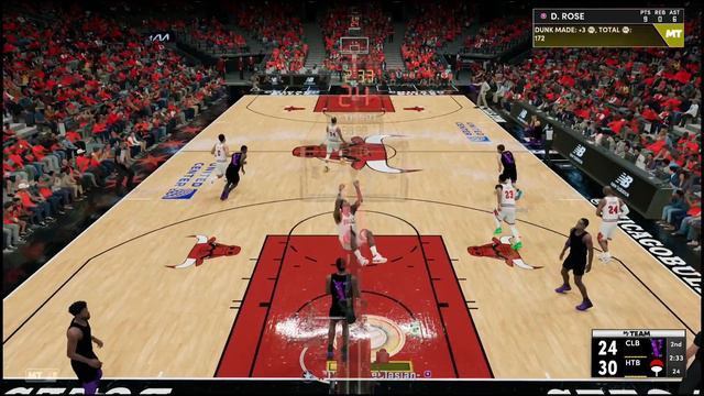GALAXY OPAL DERRICK ROSE GAMEPLAY! THE BEST OFFENSIVE POINT GUARD IN NBA 2k22 MyTEAM смотреть онлайн
