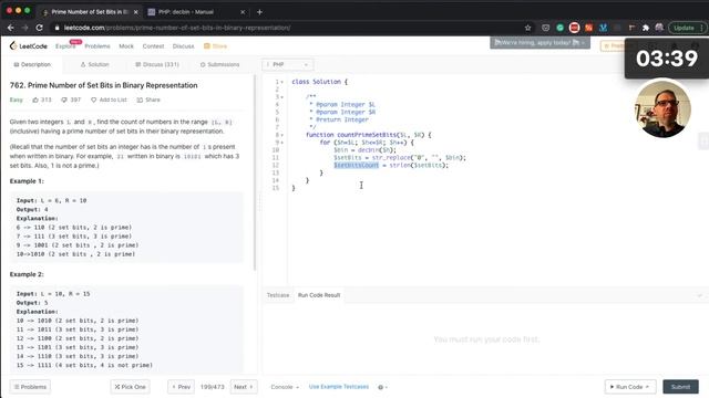 Prime Number - LeetCode #10 - PHP смотреть онлайн