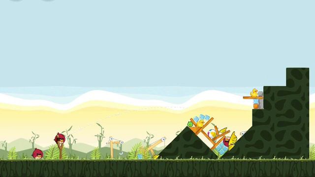 The Big Setup 9-8 | Score 70100 | Angry Birds Original смотреть онлайн