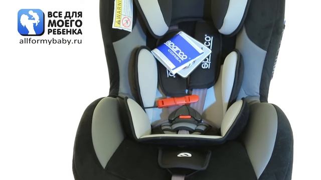 видео обзор Sparco F 500 K детское автомобильное кресло sparko f 500k смотреть онлайн