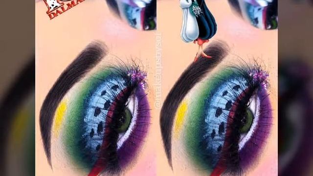 Топ самых необычных, страшных и странных макияжей глаз #makeup #макияж #глаза #eye #eyemakeup смотреть онлайн