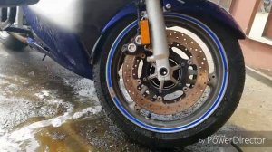 Промывка радиатора yamaha FJR1300 без снятия