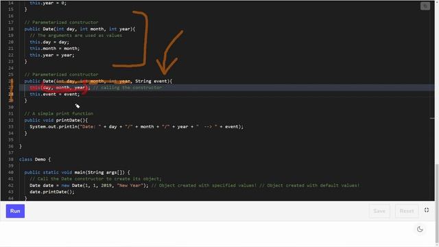 Java Orientado a Objetos: 35 Invocar un Constructor desde Otro Constructor con la Variable this смотреть онлайн