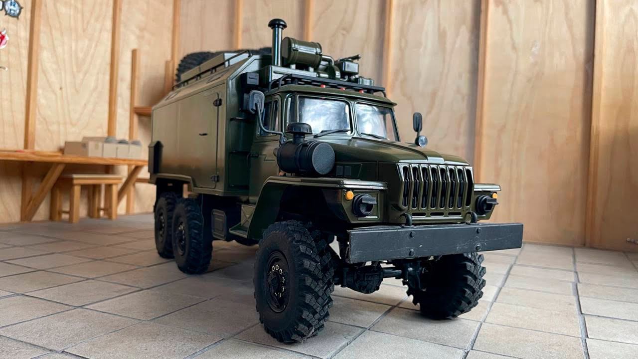 ✅Обзор доработанного Урала WPL от мастерской TopRC! смотреть онлайн