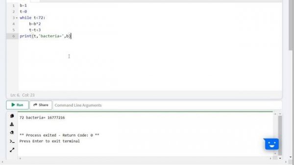 Цикл с предусловием While. Python