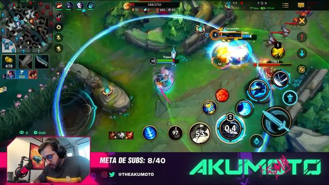 YASUO FLORECER ESPIRITUAL É A MELHOR SKIN DO JOGO | LoL Wild Rift смотреть онлайн