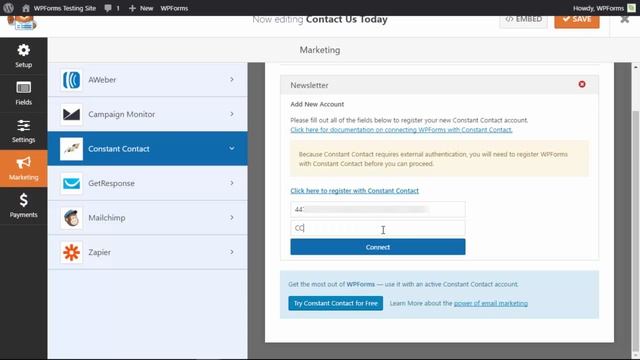 WPForms and Constant Contact Integration смотреть онлайн
