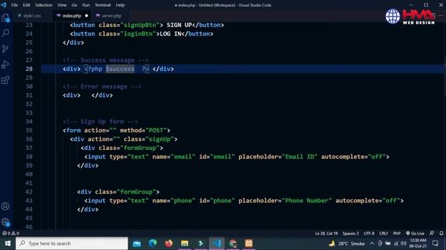 How to Create Connection With Database in PHP | How to Add Data in Database Using PHP смотреть онлайн