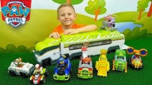 Игрушки Щенячий Патруль у видео про машинки для мальчиков..mp4