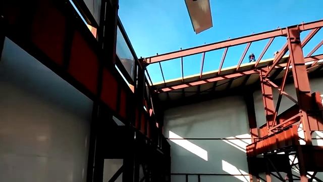 Монтаж сэндвич панелей кровля смотреть онлайн