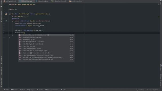 Работа с активностями в Android смотреть онлайн