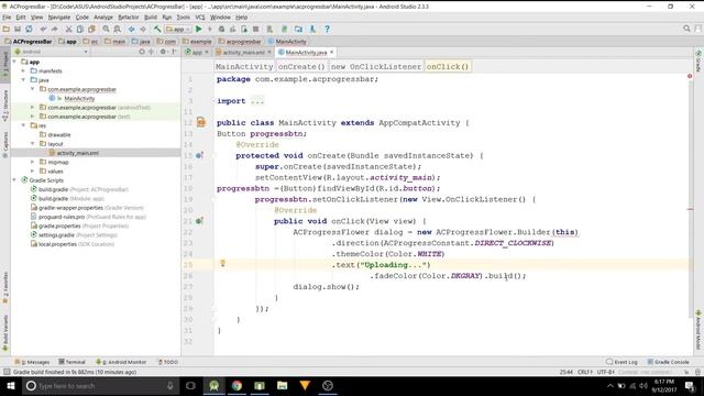 Make AC Alert dialog in android studio tutorial. смотреть онлайн
