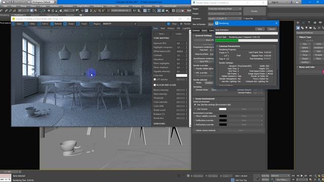 Как продолжить рендер в Corona Renderer | 3Ds Max | Уроки для начинающих смотреть онлайн