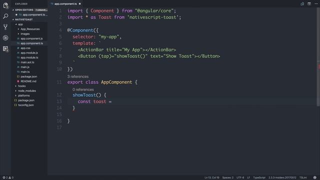 NativeScript Toast Plugin смотреть онлайн
