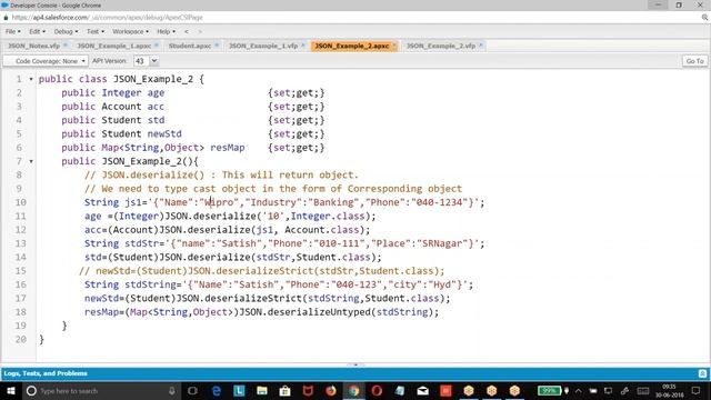 2 JSON Session 2 by Satish Myla sir смотреть онлайн