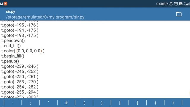 creating sketch of guruji by turtle graphics @codeitup apni programming смотреть онлайн