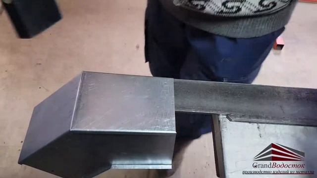 Производство нестандартной квадратной водосточной системы под порошковую покраску смотреть онлайн