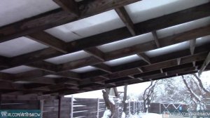 Навес спустя 2 года ВЫВОДЫ. Навес своими руками за $84. Навес из поликарбоната своими руками!