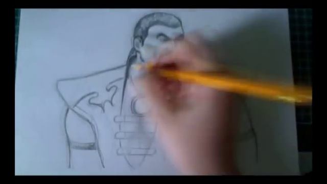 How to draw Shang Tsung (Mortal Kombat 2011) смотреть онлайн