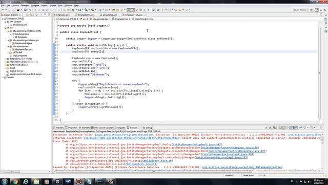 Conectando a MySQL 8.0 desde un proyecto JPA Stand-Alone смотреть онлайн
