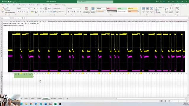 Decoding a CAN frame смотреть онлайн