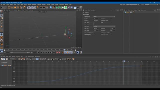 Cinema 4D Tutorial - Lesson 54 - Animation Curves Editing смотреть онлайн