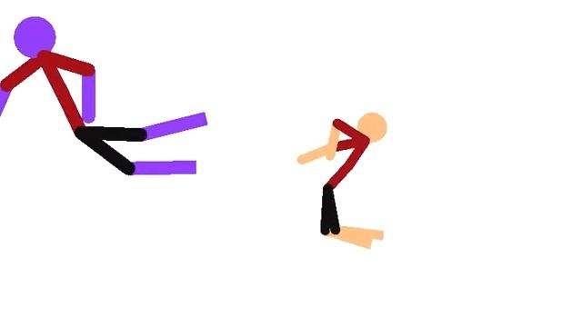 Стикмен анимация фиолетовый парень фнаф против охраника смотреть онлайн