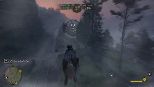 1:31.87 Beating Ruby Wiel Hogwarts Legacy Broom Race non upgraded broom смотреть онлайн