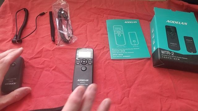 Unboxing / review of AODELAN WTR2 Camera Wireless Shutter Release Timer Remote Control смотреть онлайн