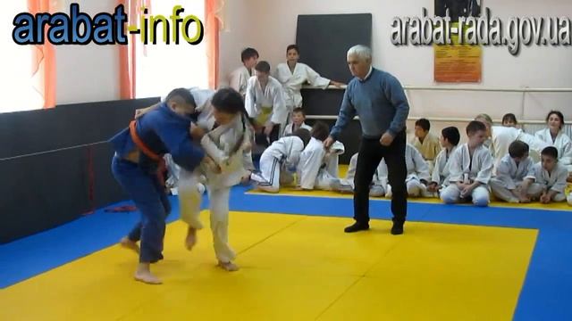 В с. Счастливцево состоялся турнир по дзюдо ко Дню Соборности Украины!!! смотреть онлайн